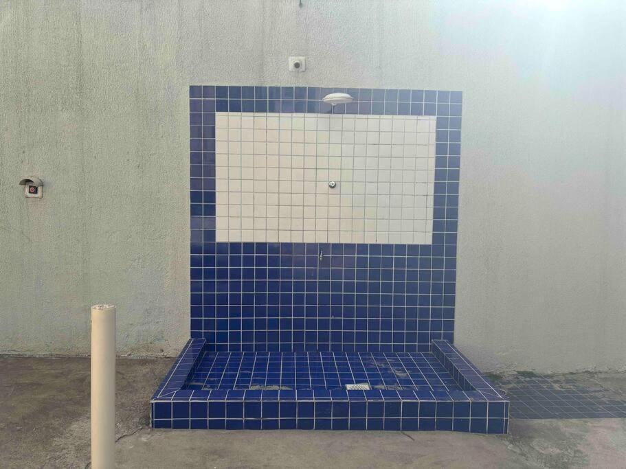Lindo Apto Pe Na Areia سانتوس المظهر الخارجي الصورة